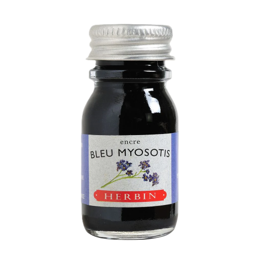 IK Herbin Bottled Ink 10ml Bleu Myos
