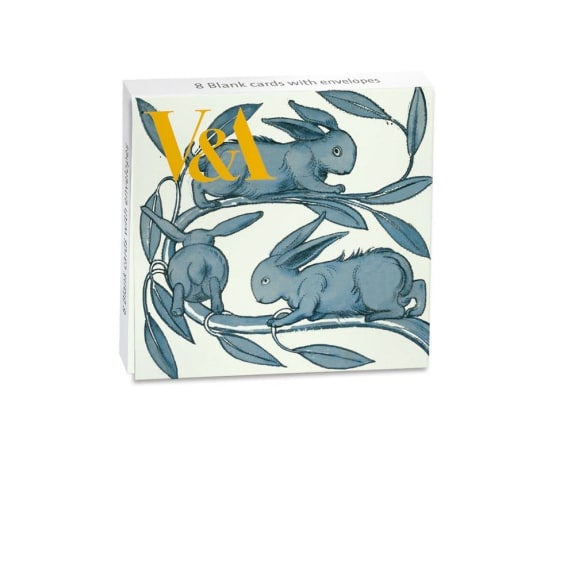 XNC Rabbits Running along Branch