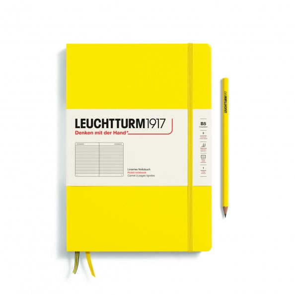 NB B5 Lemon Comp B5 219 p ruled