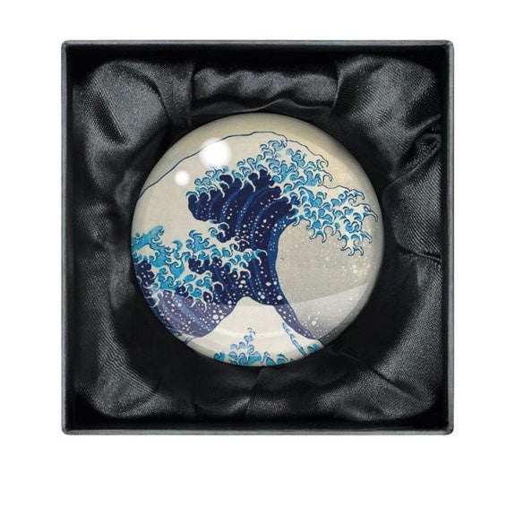 ST Paperweight Hokusai Wave