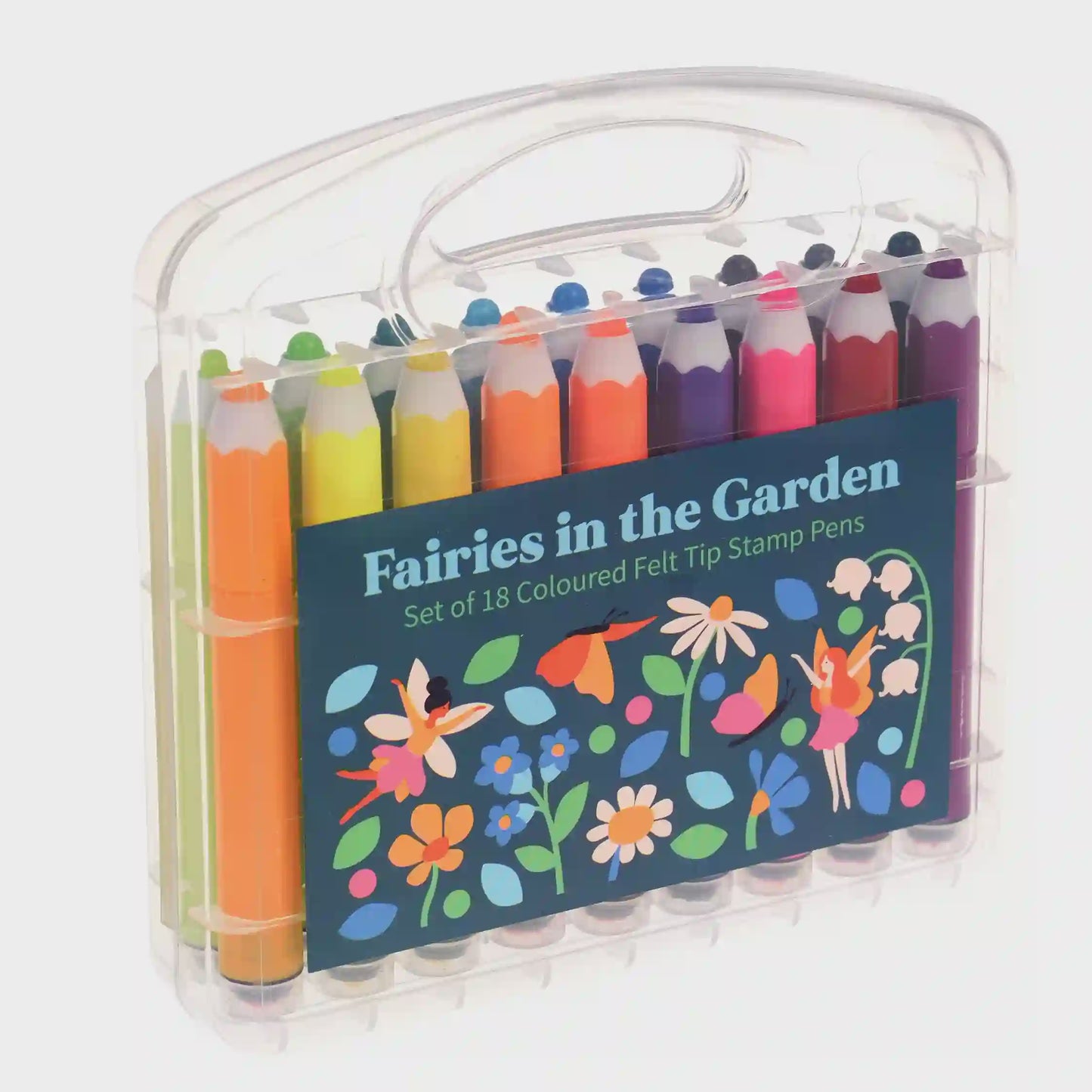 PN Felt tip stamp pens - Fairies in the Garden (12)