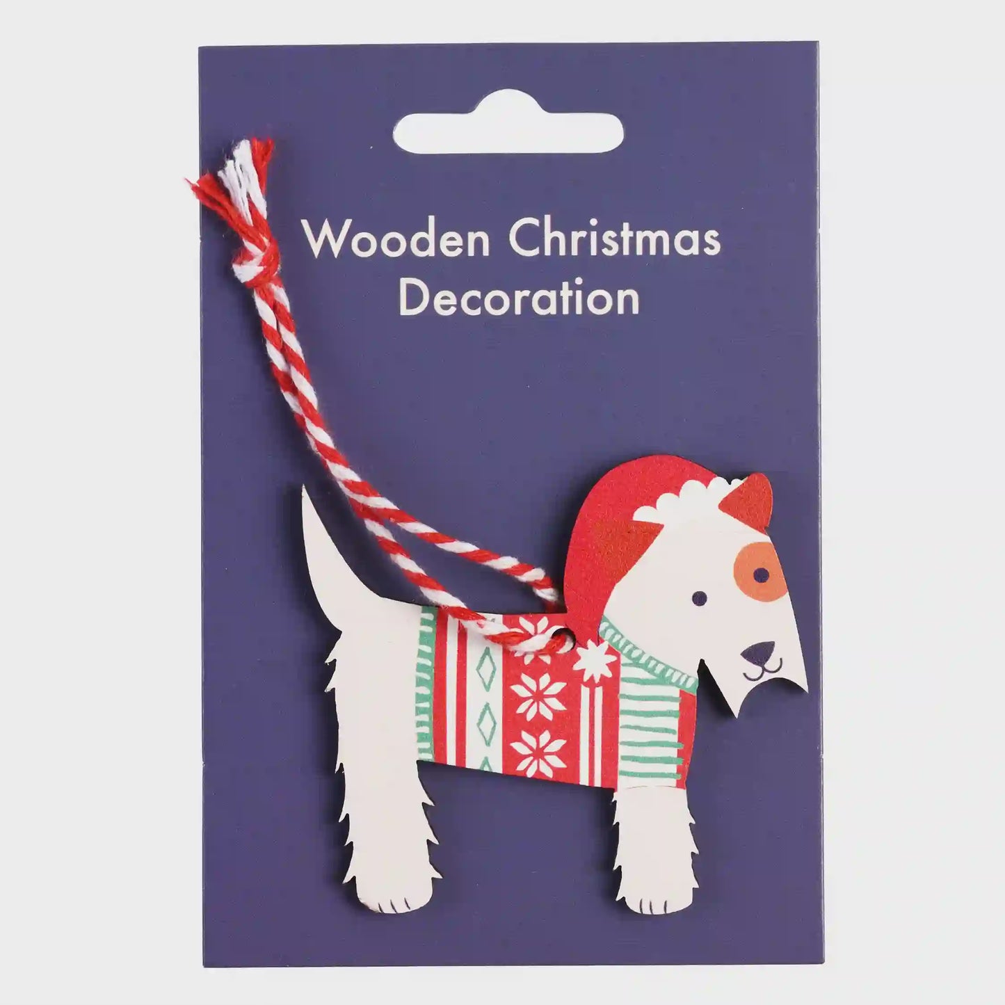 ST Scottie Dog Christmas Decoration