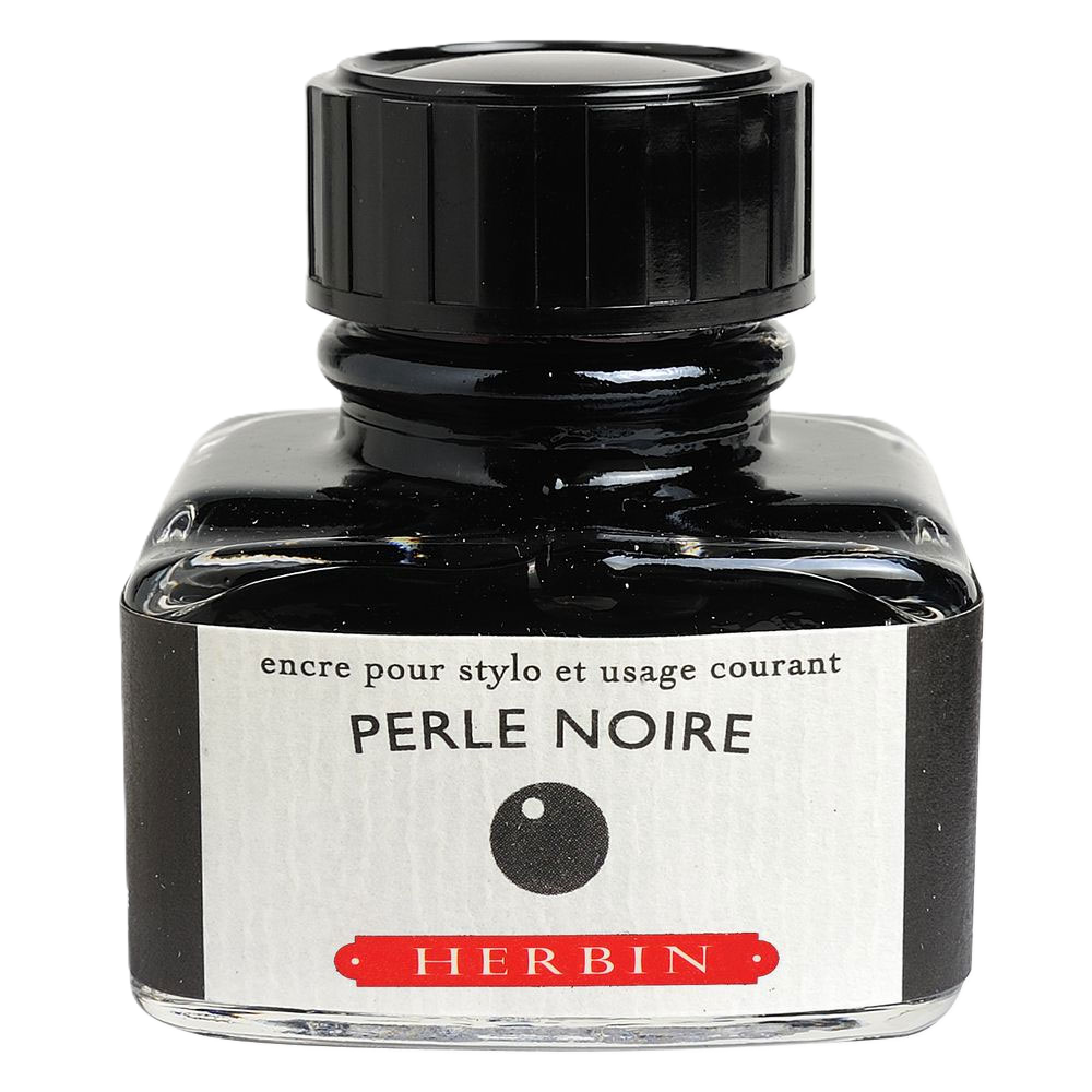 IK Herbin Bottled Ink 30ml Perle Noir