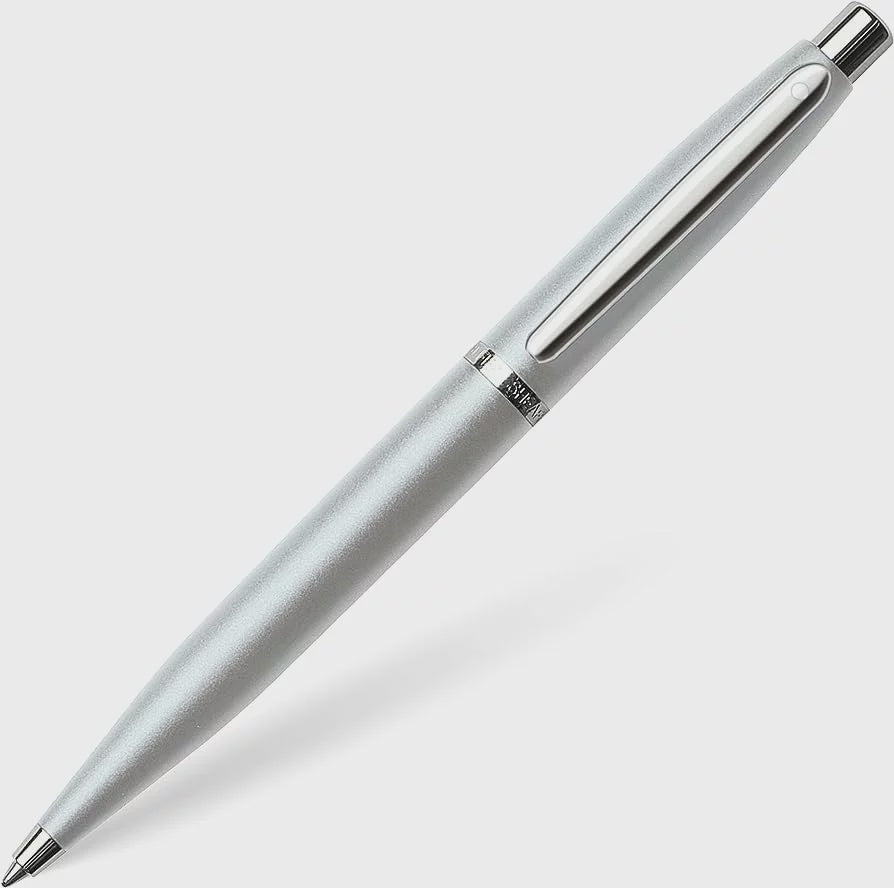 BP SHEAFFER VFM E9400 STROBE SILVER WITH NICKEL PLATED TRIMS