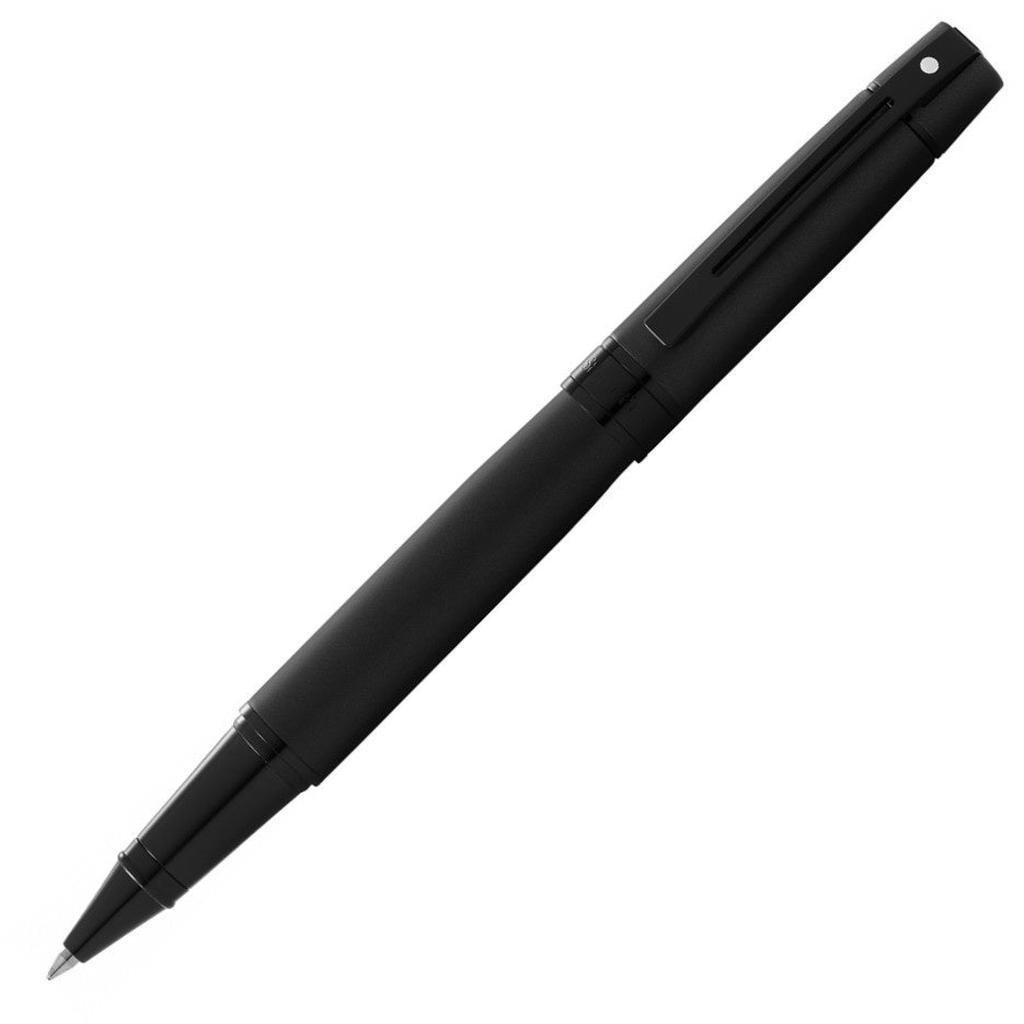 RB SHEAFFER 300 E9343 MATTE BLACK LACQUER WITH POLISHED BLACKTRIM
