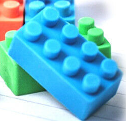ST Eraser Sgl Building Block Style Large