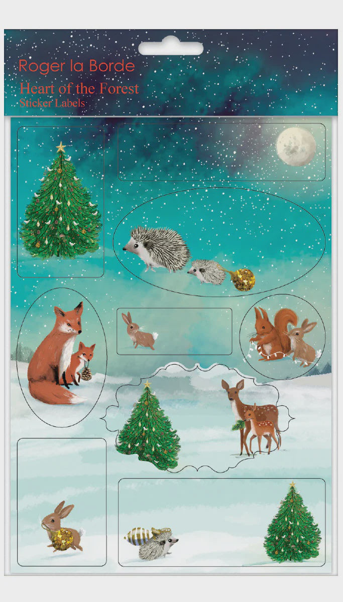 STX Heart of the Forest Christmas Sticker Labels (6)