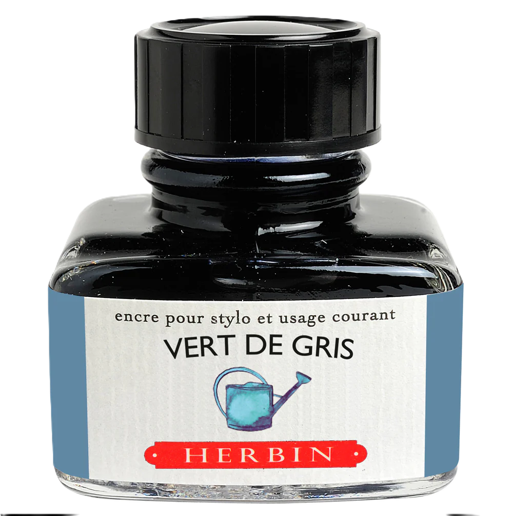 IK Herbin Bottled Ink 30ml Vert de Gris