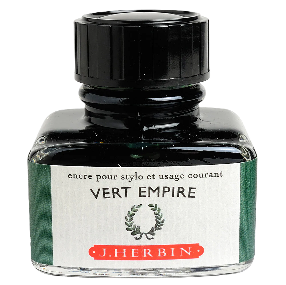 IK Herbin Bottled Ink 30ml Vert Empire