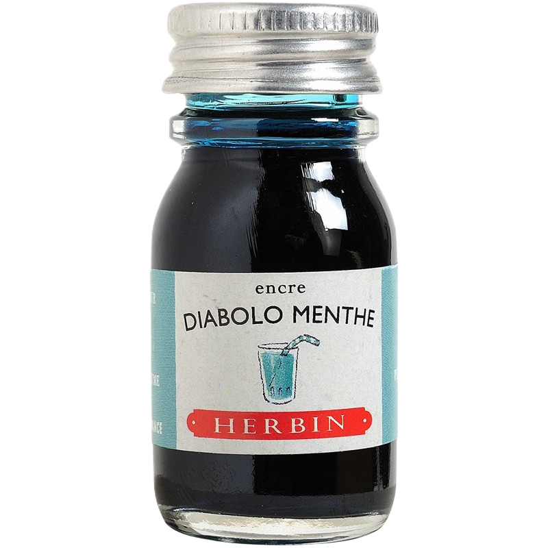 IK Herbin Bottled Ink 10ml Diablo de Menthe