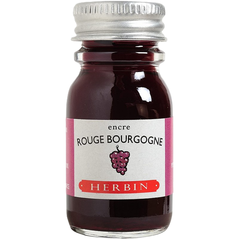 IK Herbin Bottled Ink 10ml Rouge Bournoigne