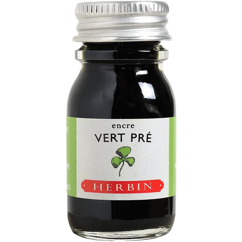 IK Herbin Bottled Ink 10ml Vert Pre