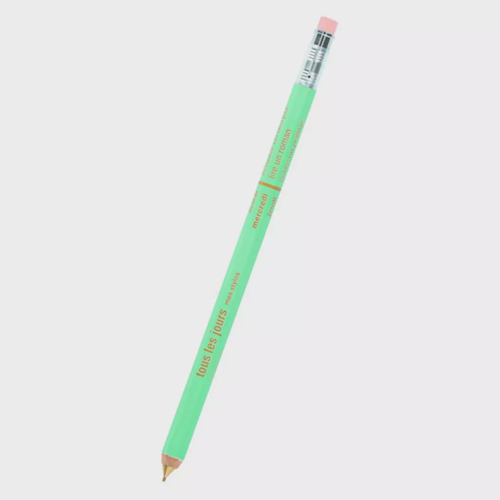 Mechanical Pencil with Eraser DaysMintDAY-SH1-MI (10)