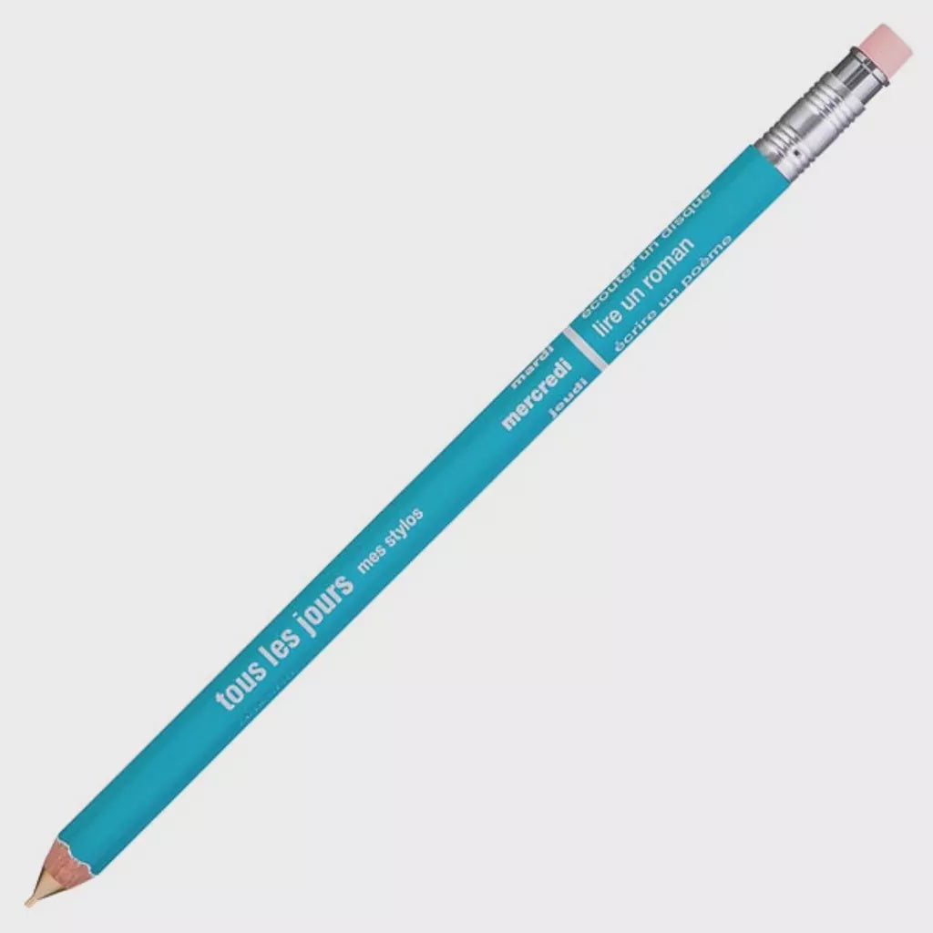 Mechanical Pencil with Eraser DaysTurquoiseDAY-SH2-TQ (10)