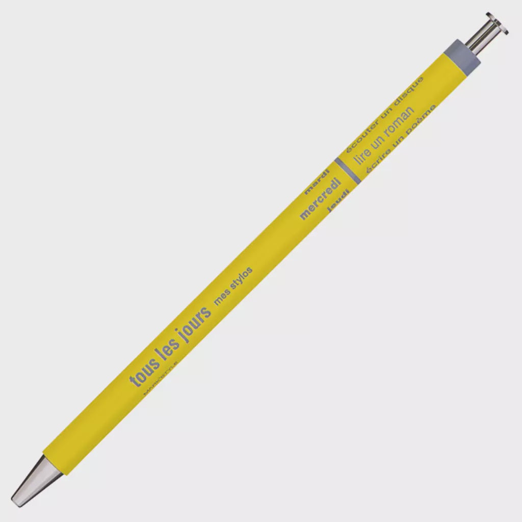 BP Marks inc. Ballpoint Pen Days (10)Yellow