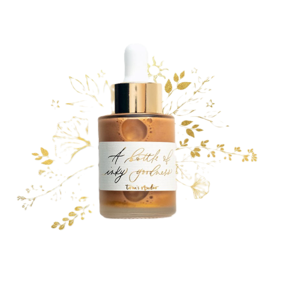 IK Tom's Studio Calligraphy pen ink (30ml) Gold