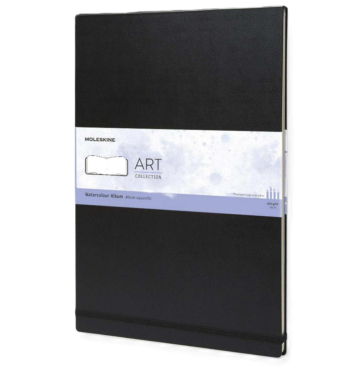 NB Art A3 Hard Black Watercolour