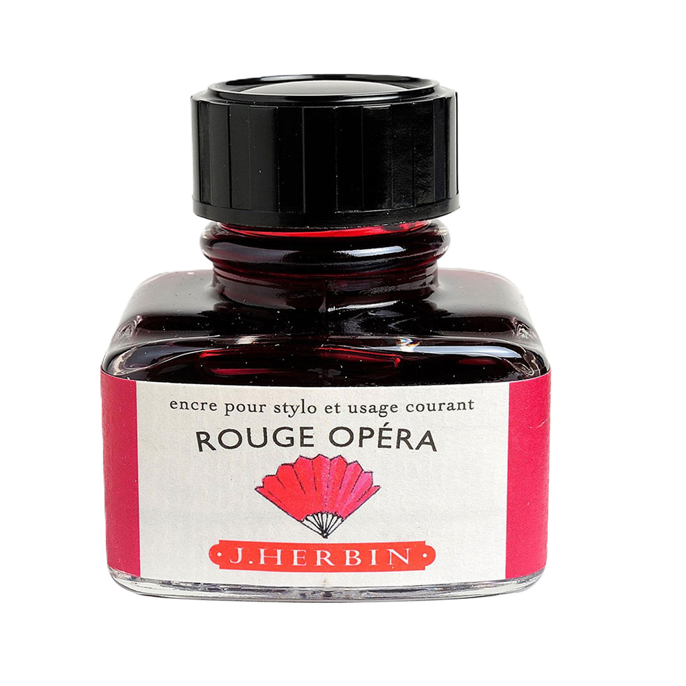 IK Herbin Bottled Ink 30ml Rouge Opera