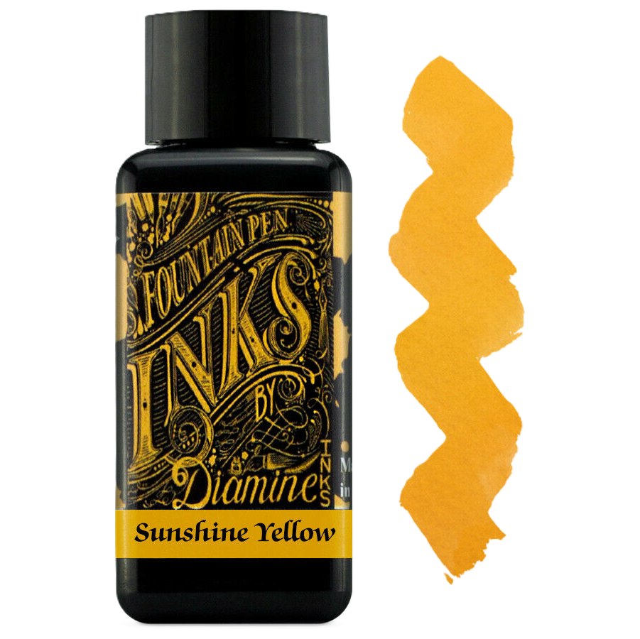 IK Diamine FP Ink 30ml Sunshine Yellow
