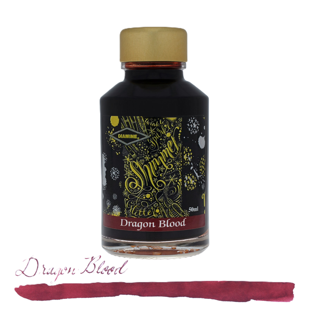 IK Diamine FP Ink 50ml Shimmer Dragon Blood