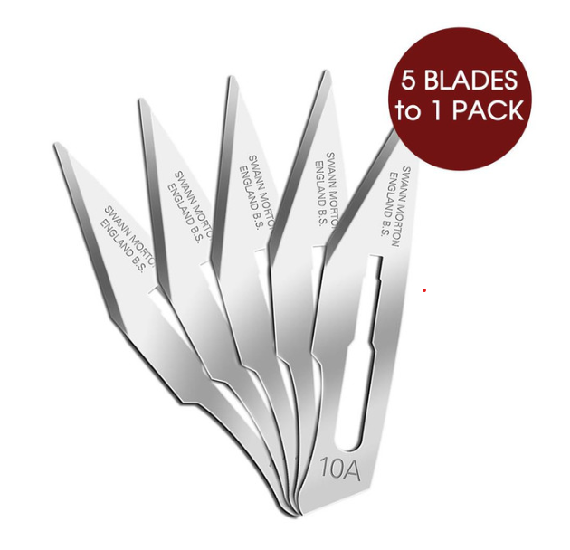 ST Swann-Morton Scalpel Blades 10A (pack of 5)