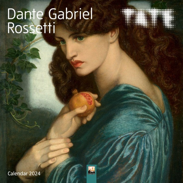 CA Tate: Dante Gabriel Rossetti Wall CalendarCAL2024-057