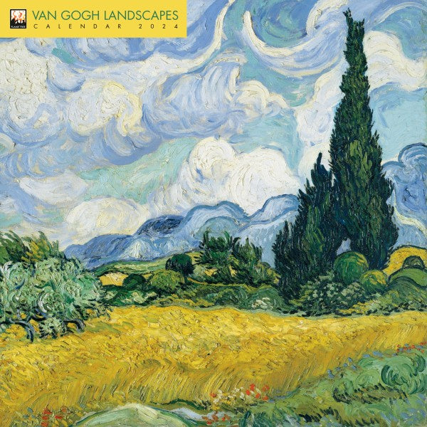 CA Van Gogh Landscapes Wall CalendarCAL2024-025