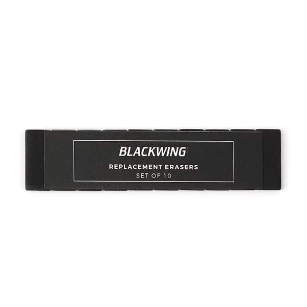 ST Blackwing Replacement Black Pencil Erasers (pack of 10)
