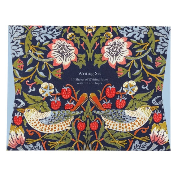 WS Strawberry Thief Writing Set