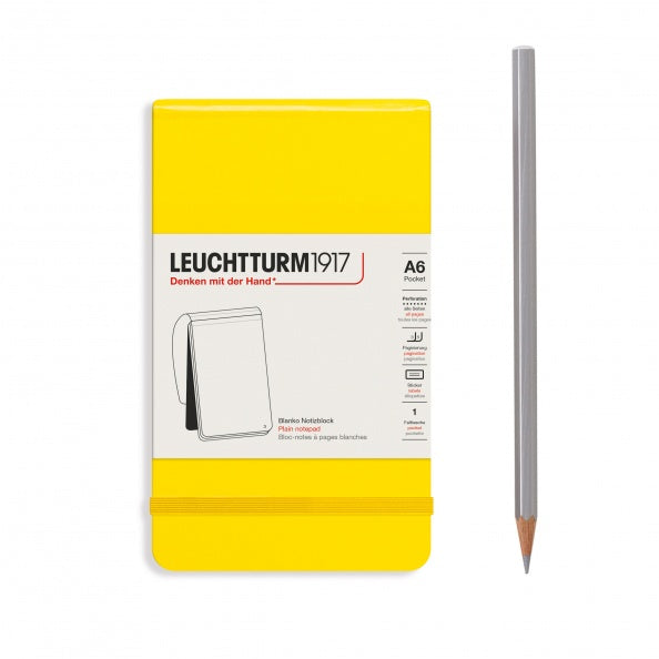 XNB Lemon Notepad Pkt A6 184 p pl