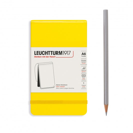 XNB Lemon Notepad Pkt A6 184 p pl