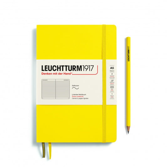 XNB Lemon Soft Med A5 123p ruled