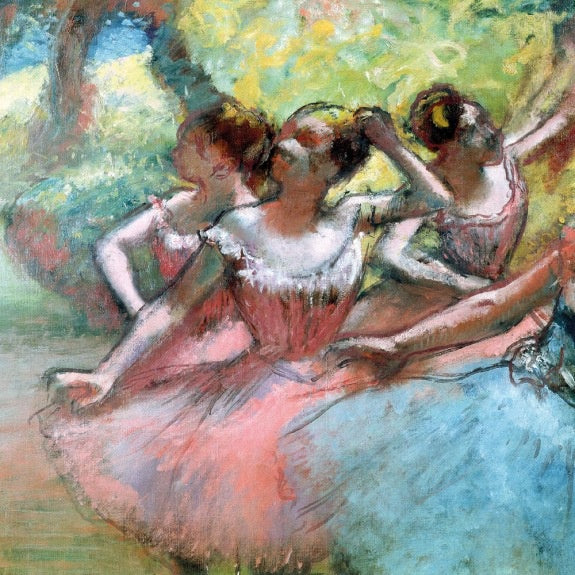 GC FOUR BALLERINAS ON THE STAGE