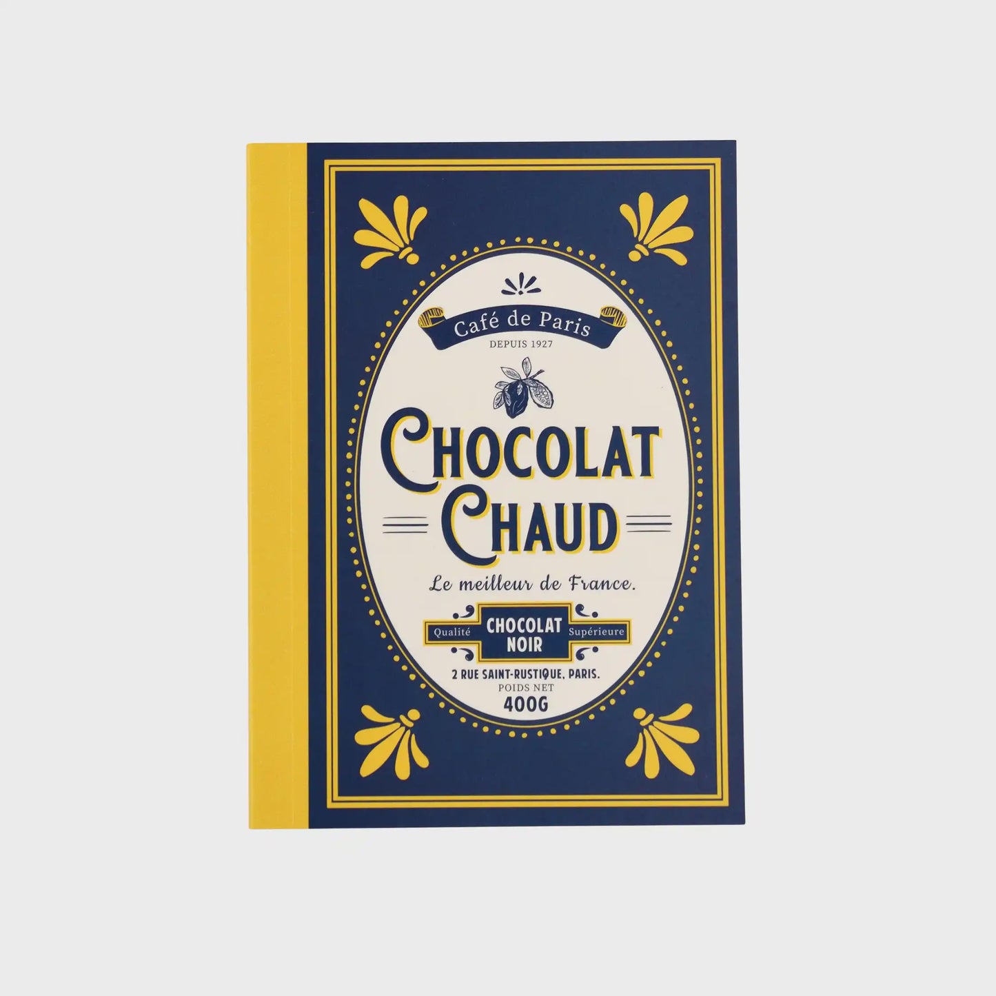 A6 NOTEBOOK - CAFÉ DE PARIS "CHOCOLATE CHAUD" (12)