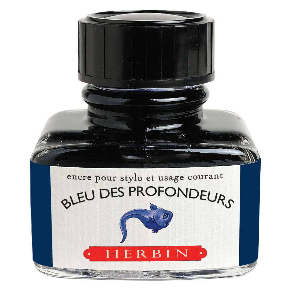 IK Herbin Bottled Ink 30ml Bleu des Prof