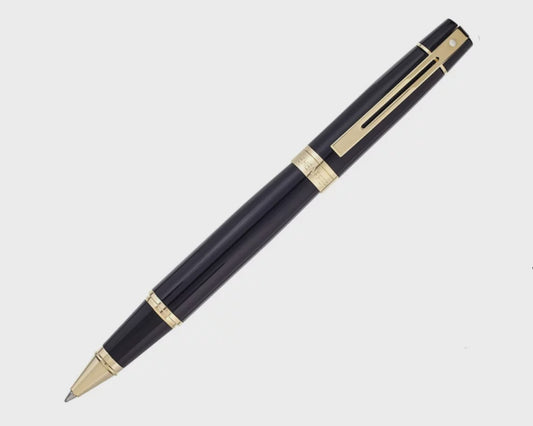 RB SHEAFFER 300 E9325 GLOSSY BLACK WITH GOLD TONETRIM