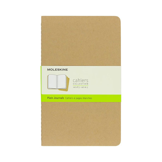 MP NB Cahier Lrg 3 pk Kraft Plain
