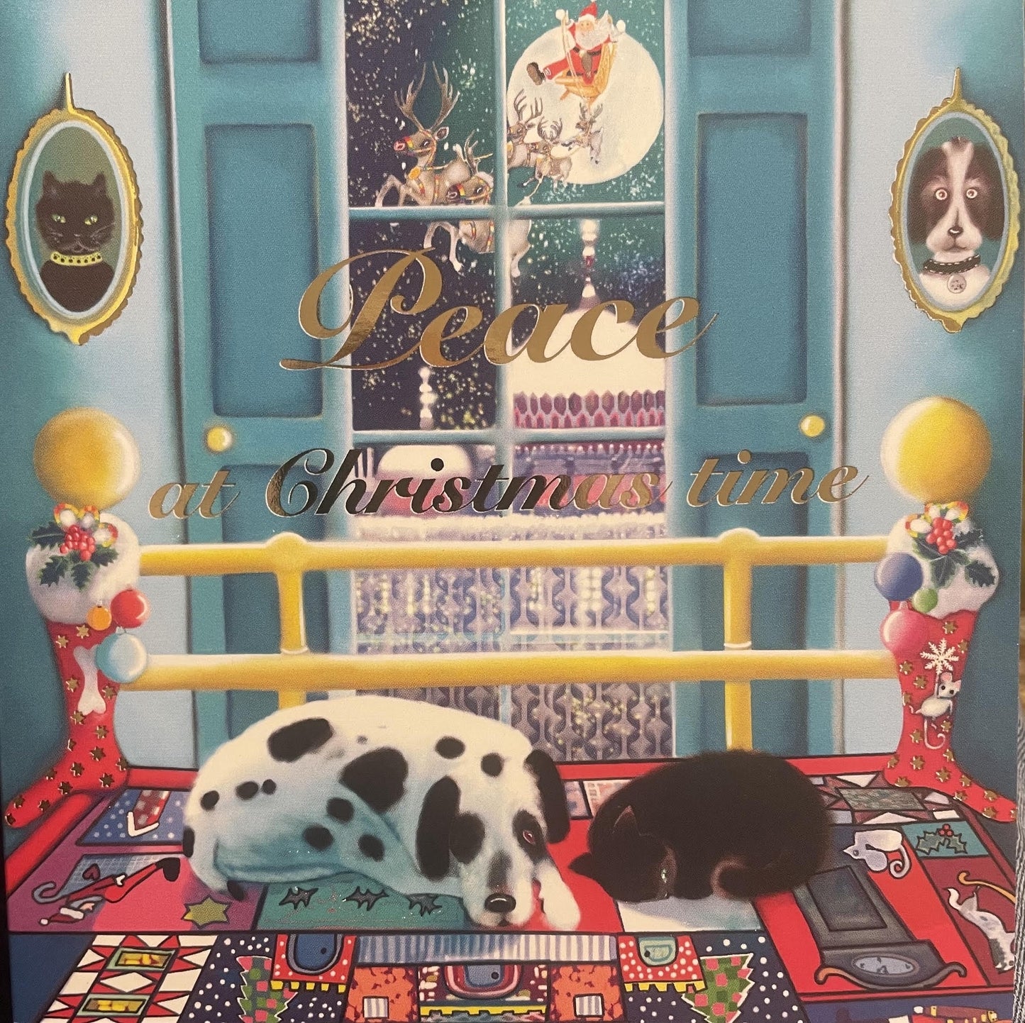 GCX Dog & Cat 'Peace at Christmas Time'