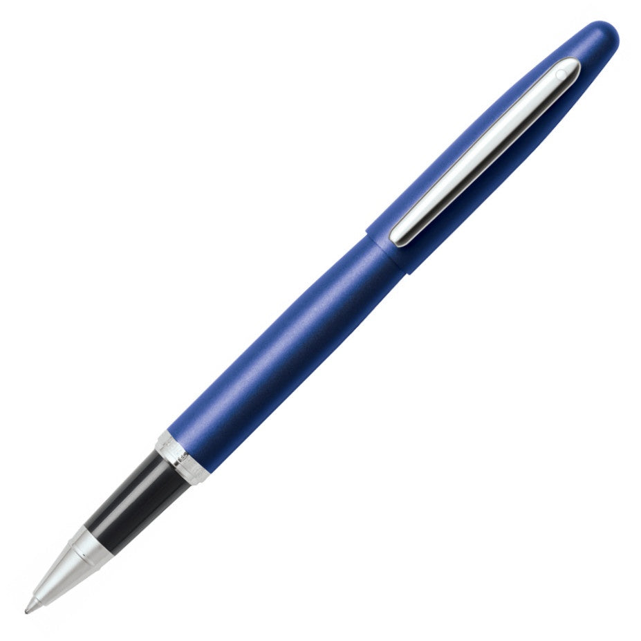 RB SHEAFFER VFM E9401  NEON BLUE WITH NICKEL PLATED TRIMS
