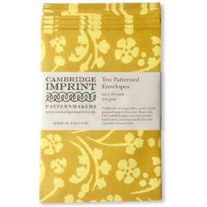 EV EV10 Cambridge Imprint wild Flowers Yellow
