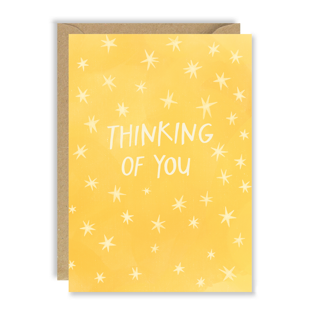 GCO Thinking of You Yellow Stars