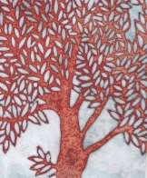 NB Janine Partington Mini Copper Fo Tree