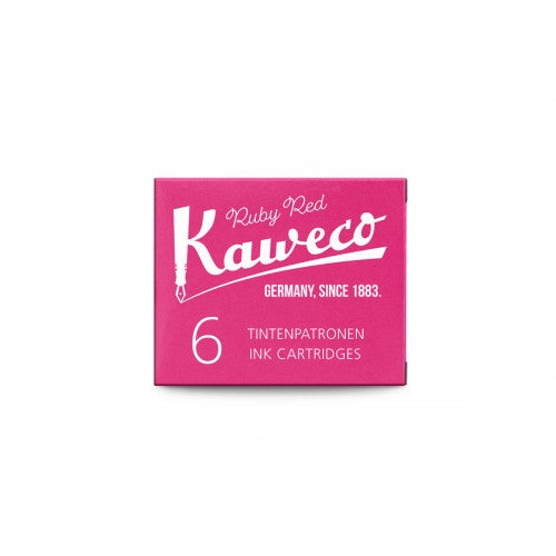 RE Kaweco Ink Cartridges 6 Pcs Ruby Red (5)