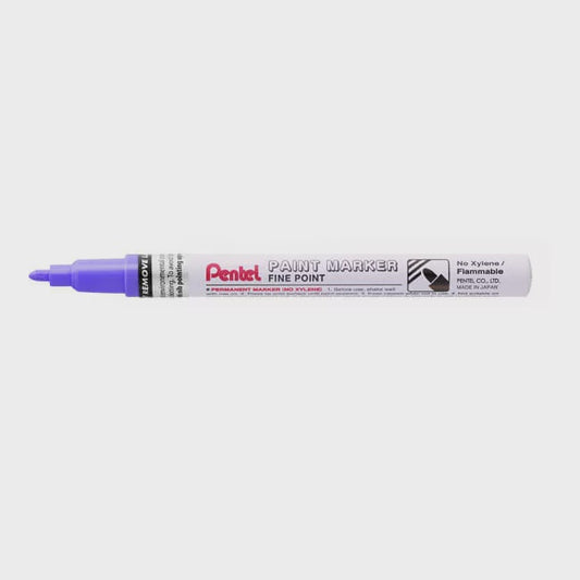 PE Pentel Metallic Paint Pen Violet (12)