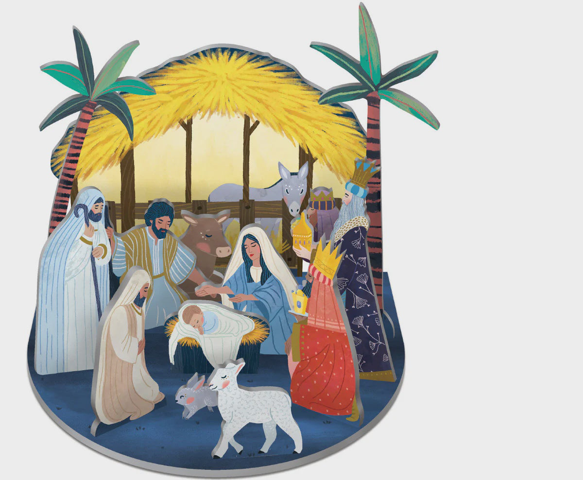 GC Nativity Pop & Slot Festive Scene