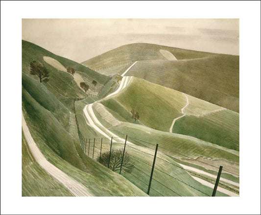 GC Eric Ravilious Clay PathsGreetings Card (6)
