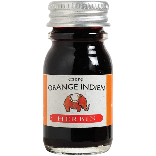 IK Herbin Bottled Ink 10ml Orange Indien