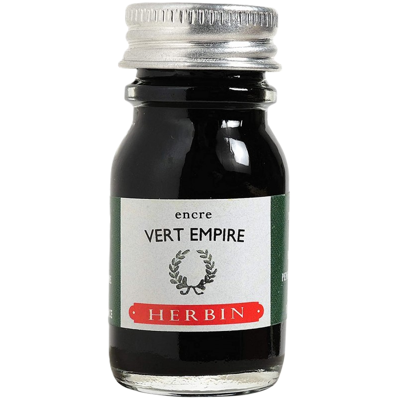 IK Herbin Bottled Ink 10ml Vert Empire