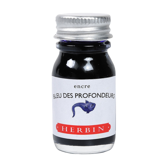 IK Herbin Bottled Ink 10ml Bleu des Prof