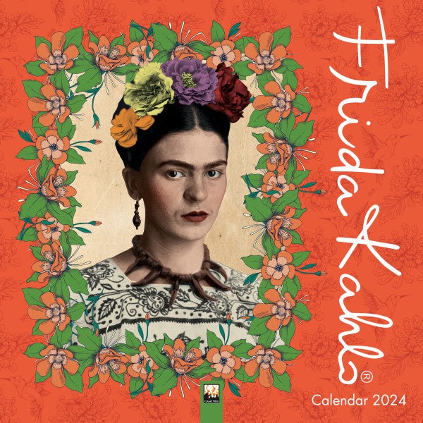 CA Frida Kahlo Wall CalendarCAL2024-039